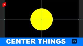 How to Align Objects in Photoshop | Center Alignment - Vertical & Horizontal