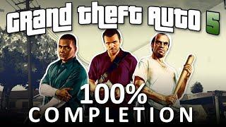 GTA V 100% Completion - Full Game Walkthrough (4K 60fps)