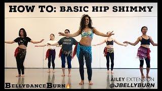 HOW TO: Basic Hip Shimmy Isolation + Level Change & Weight Shift BootyBURN!