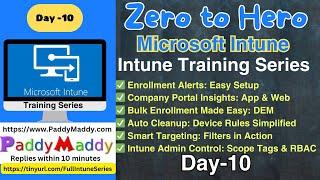 Advanced Microsoft Intune Training Series : Filters, Cleanup Rules, and Scope Tags | Day 10