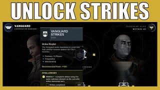 How To Unlock Strikes, Nightfall's And Vanguard Bounties - Destiny 2 Free To Play Guide