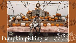 Hello October :Pumpkin Picking Vlog |  Kenyon Hall Farm 2021 | delilapipoly