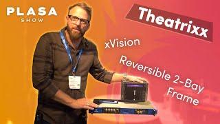 Theatrixx xVision 2-Bay Reversible Frame - PLASA 2023