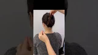 고무줄 없이 핀 두개로 내츄럴 번헤어 쉽게 하는 방법 |차홍룸강남점이원영