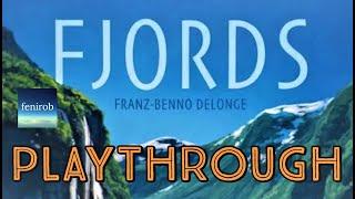 Fjords Board Game | Playthrough (3 Players)