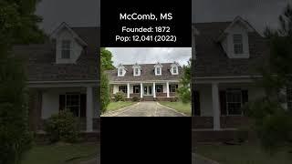 Random US Towns: McComb, MS #shorts