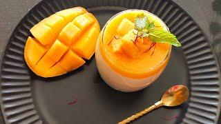 Only 3 Ingredients Delicious Mango Dessert in 15 minutes| Amirtha Food