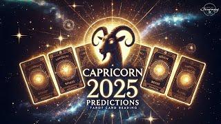 Capricorn 2025 Yearly Predictions | Love, Career, Health & Finance | Tarot Card Reading in Hindi