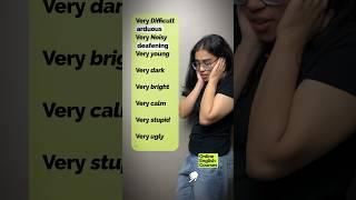 Stop Saying VERY | Learn Advanced English Words  #shorts #stopvery #ananya #advancedenglish #very