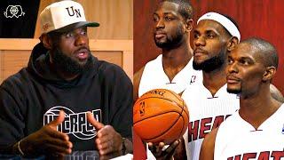 LeBron James Opens Up About The Miami Heat Learning How to Win Together