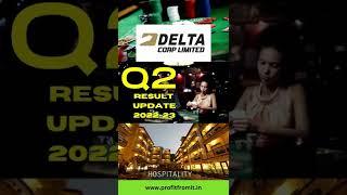 delta corp share latest news | Delta Corp Share Price Q2 Result Update 2023