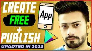 How to Make a Free Android app + Publish in play store in 2023