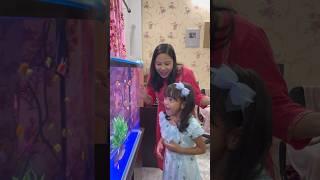 Reedishna Ka New Aquarium #shortvideo #trending #happy #siliguri #momandreedishna