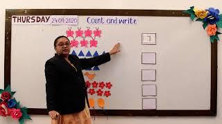 Count and write ( Numbers)