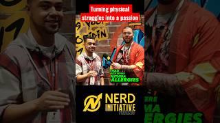 Nerd Origin Stories - Turning health issues into a passion and career #nerdinitiative #anime #c2e2