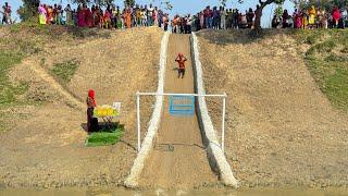 Who can score while sliding ?? This brings lots of joy to village people