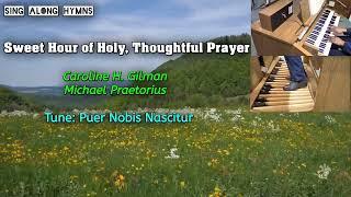 Sweet Hour of Holy, Thoughtful Prayer ║Caroline Gilman & Michael Praetorius ║Ayo Ogunmekan