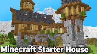 How to build My Minecraft 1.18 Survival Starter House