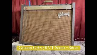 Gibson GA-17RVT Scout - $600