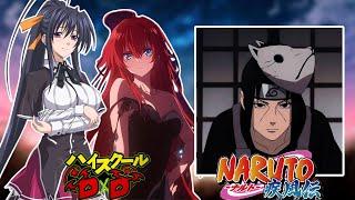 HighSchool DxD React to Issei as Itachi Uchiha|  GACHAREACT | NARUTO