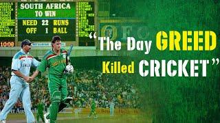 When greed reigned supreme / 1992 World Cup Semi-final / South Africa vs England - Cricket