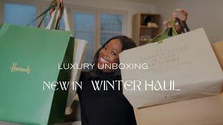 LUXURY NEW IN HAUL| #sézanehaul #wimterhaul #clothinghaul #luxuryunboxing #haulvideos