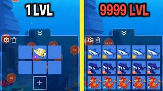 MAX LEVEL in Fish Evolution Game