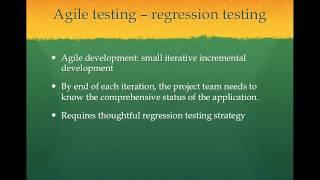 [5-min software testing tips-5] Agile testing - Regression testing