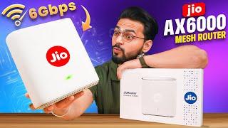 Jio WiFi 6 Router Review  | Speed Upto 6 Gbps   | Jio Router AX6000 