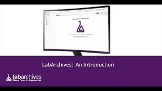 Introduction to LabArchives