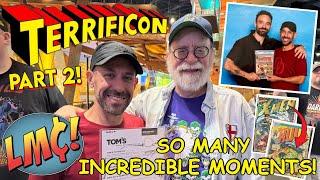 Epic Comic Trades, Celebrity Meetups, and a Very Special Menu: Terrificon 2024 - PART 2!