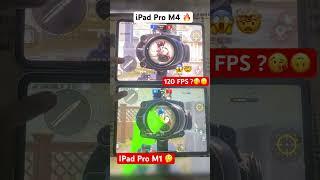 iPad Pro M4 pubg test vs iPad pro 2021 PUBG/BGMI 90FPS GAMING TEST #viral #pubg #shorts #bgmi 