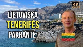 Tenerifė - Pakrantė, kur važiuoja žiemoti lietuviai (vilos, paplūdimiai ir kainos)