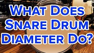 Can a 12" Snare Drum Sound Like a 15" Snare Drum?