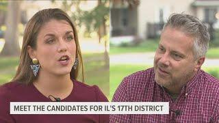 WQAD hosts roundtable with 17th District candidates Esther Joy King and Eric Sorensen