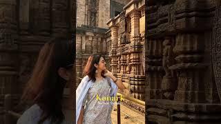 A massive chariot shaped temple for the Sun God!#travel #trending #history #incredibleindia #konark