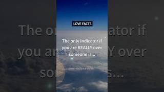 Are you REALLY over them? Psychology Love Facts #shorts