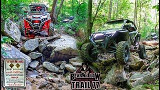 Bearwallow - Black Trail 77 - Hatfield & McCoy Trails West Virginia - SXS/UTV Rock Crawling - EP:06