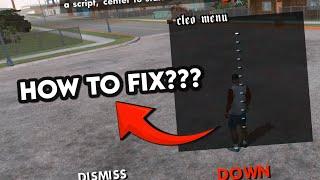 How To Fix Blank Cleo Mod in GTA SA Android #gtasanandreas #cleocheat