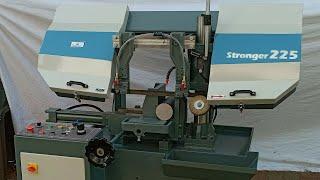 Semi Automatic Metal Cutting Band Saw Machine | Stronger225