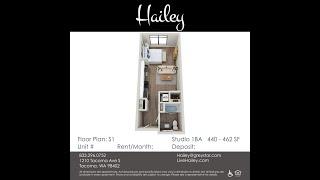 Studio Living at Hailey _ S1