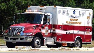 Fairfax County Fire & EMS Ambulance 420 Responding