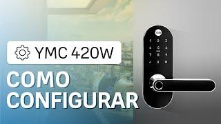 Como configurar a Fechadura Digital Biométrica | YMC 420W