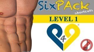 4 weeks Six Pack Abs workout - Level 1 - No Music