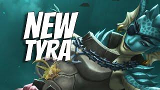 NEW TYRA SKIN AND *past* NERFS! Paladins "Tyra" Gameplay