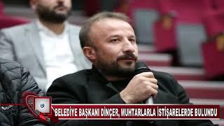 Belediye başkanı Dinçer muhtarlara istişarelerde bulundu (KANAL 68 TV) #Aksarayhaber