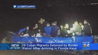 Officials: 16 Cuban Migrants Make It To Florida Keys In 'Maritime Smuggling Event'