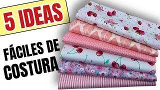 5 IDEAS DE COSTURA FÁCILES DE HACER | SHOW DE MANUALIDADES