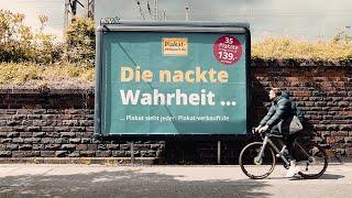 Die n*ckte Wahrheit? Plakat sieht jeder! 