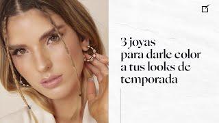 3 joyas para darle color a tus looks de temporada | Vane Dominguez